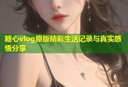 糖心vlog原版精彩生活记录与真实感悟分享