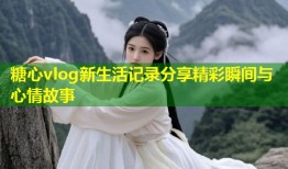 糖心vlog新生活记录分享精彩瞬间与心情故事