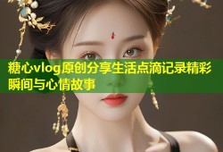 糖心vlog原创分享生活点滴记录精彩瞬间与心情故事