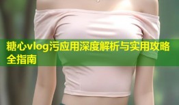 糖心vlog污应用深度解析与实用攻略全指南