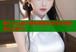 糖心vlog线下精彩瞬间分享与互动体验全记录(1)