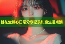 桃花堂糖心日常分享记录甜蜜生活点滴
