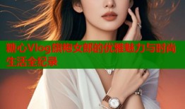 糖心Vlog旗袍女郎的优雅魅力与时尚生活全纪录