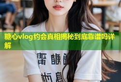糖心vlog约会真相揭秘到底靠谱吗详解