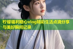 柠檬福利糖心vlog精彩生活点滴分享与美好瞬间记录