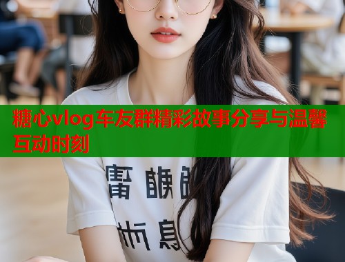 糖心vlog车友群精彩故事分享与温馨互动时刻