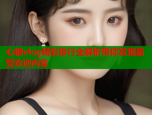 心糖vlog精彩排行全解析带你发现最受欢迎内容
